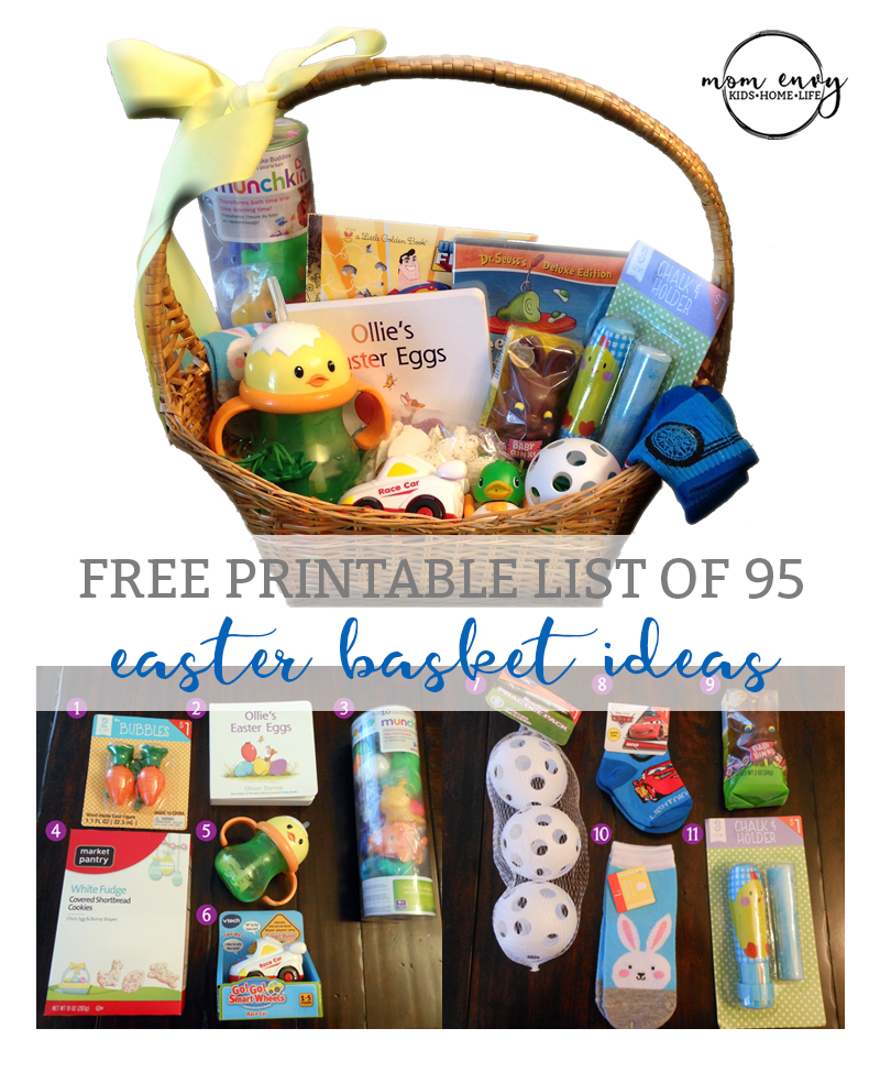 easter basket ideas for kids mom envy