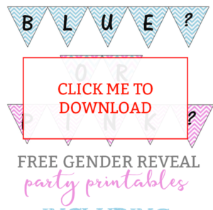 Free Gender Reveal Party Printables