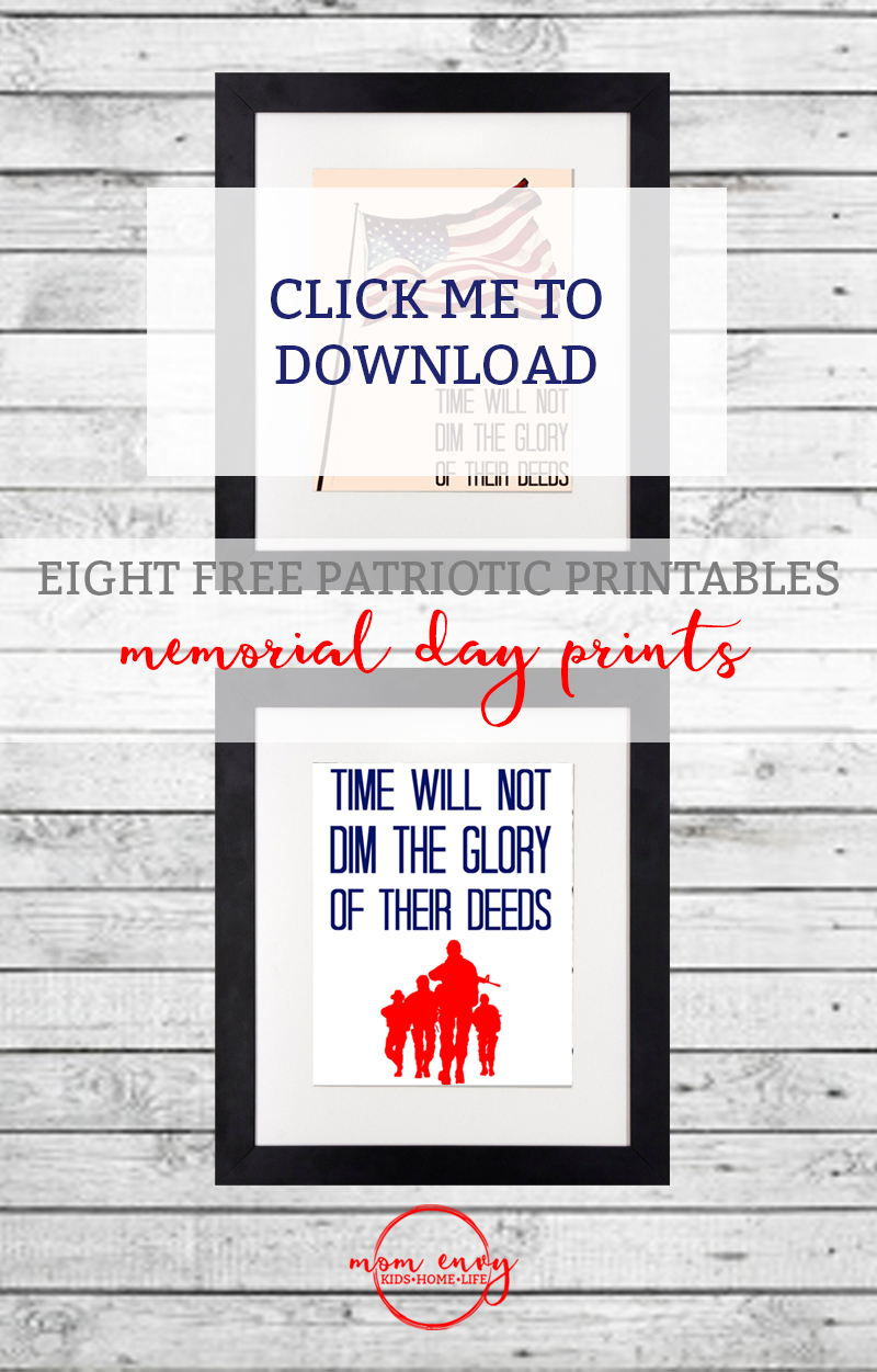 free patriotic printables memorial day prints mom envy