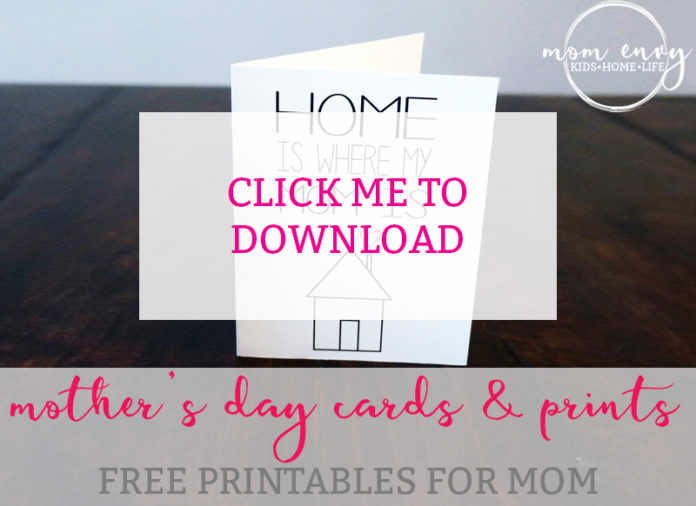 Free Mother's Day Printables - Mother's Day Prints and Cards