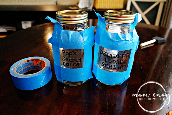 DIY Etched Mason Jar Glasses - Sometimes Homemade