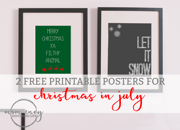 mom envy free christmas prints christmas in july printables