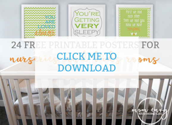 Free Nursery Prints - 24 Free Printables