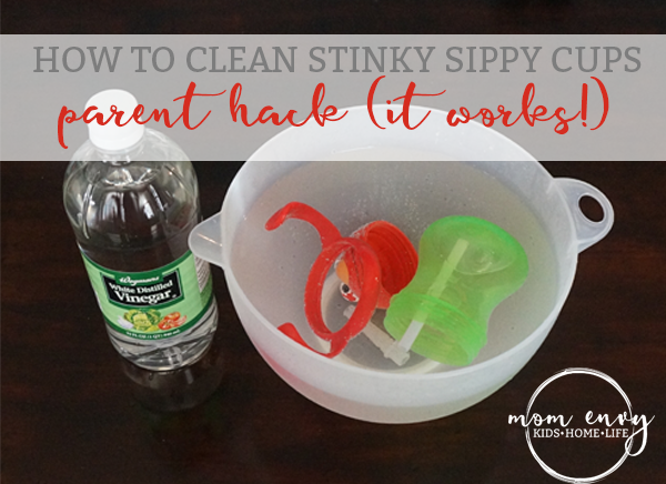 sippy cup cleaning parent hack mom envy