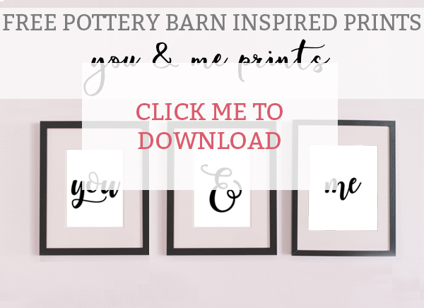 Pottery Barn inspired prints Mom Envy