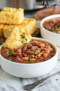 leftover ham recipes spend with pennies ham and bean soup