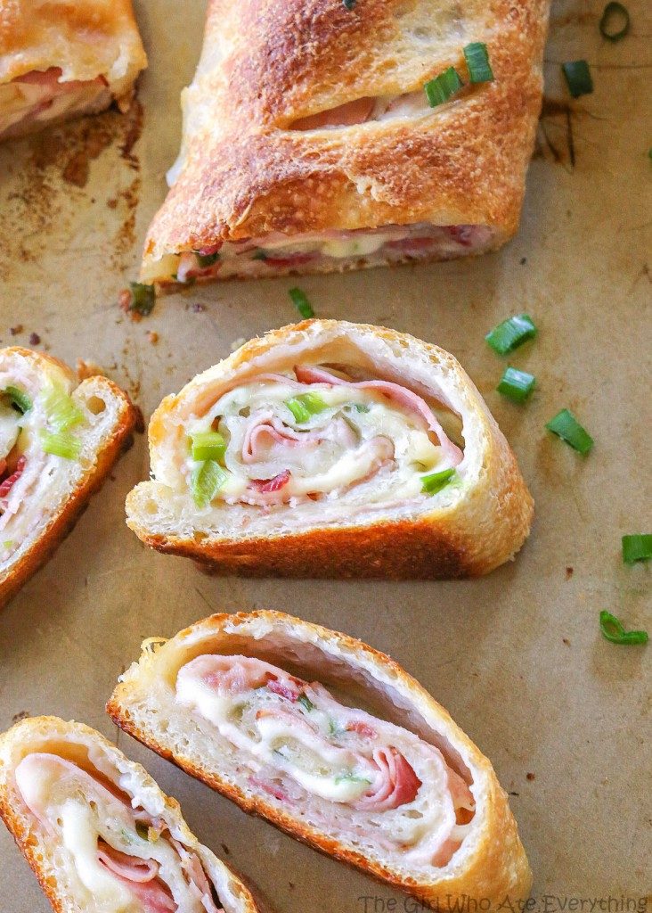 leftover ham recipes the girl who ate everything ham and swiss stromboli