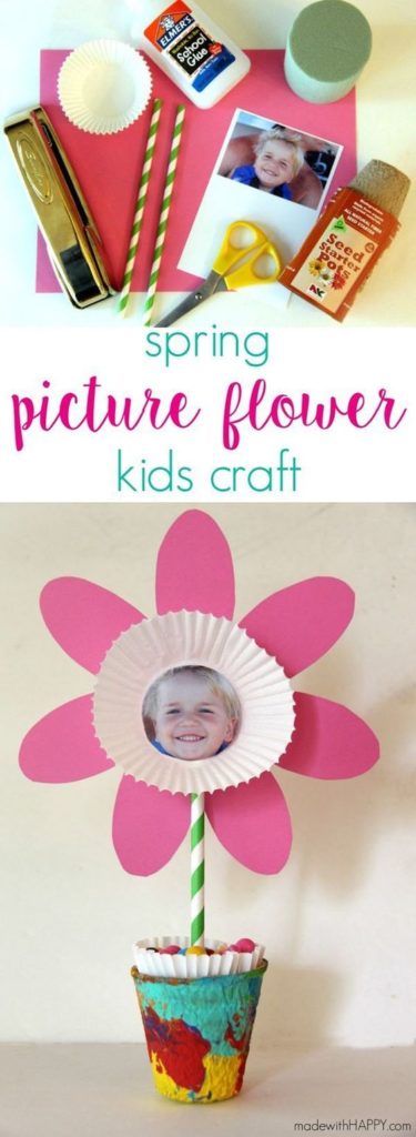 Mother's Day Crafts Round -up From Mom Envy - Flowers from Made With Happy