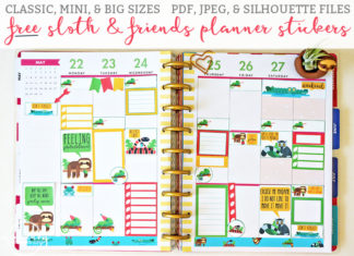 Planner Printable Stickers - Free Printable Planner Stickers