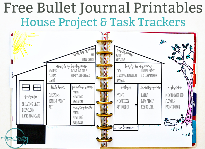 FREE Bullet Journal Templates for Home Educators