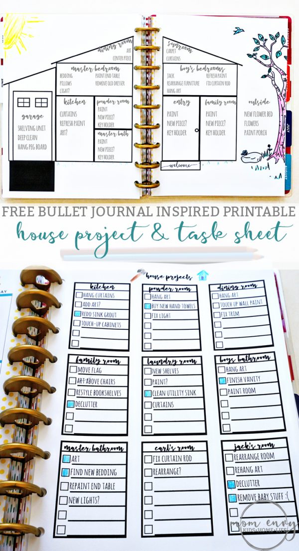 10+ Spiffy Planner Printables to Beautify Your Bullet Journal