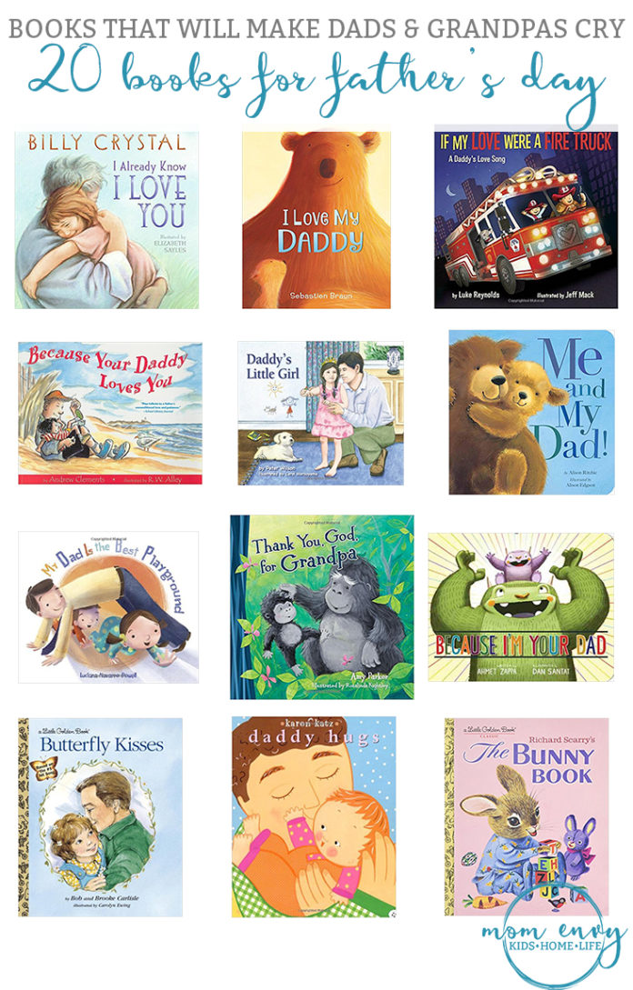 Children's Books for Father's Day. 20 Books for Dads and Grandpas