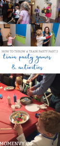 Train Party Games - from Mom Envy. Train Themed Birthday Party Ideas from https://momenvy.co. Thomas the Tank Engine birthday party ideas. Train party. Thomas party. Get some awesome ideas about how to throw a train party that your kid's friends will love!