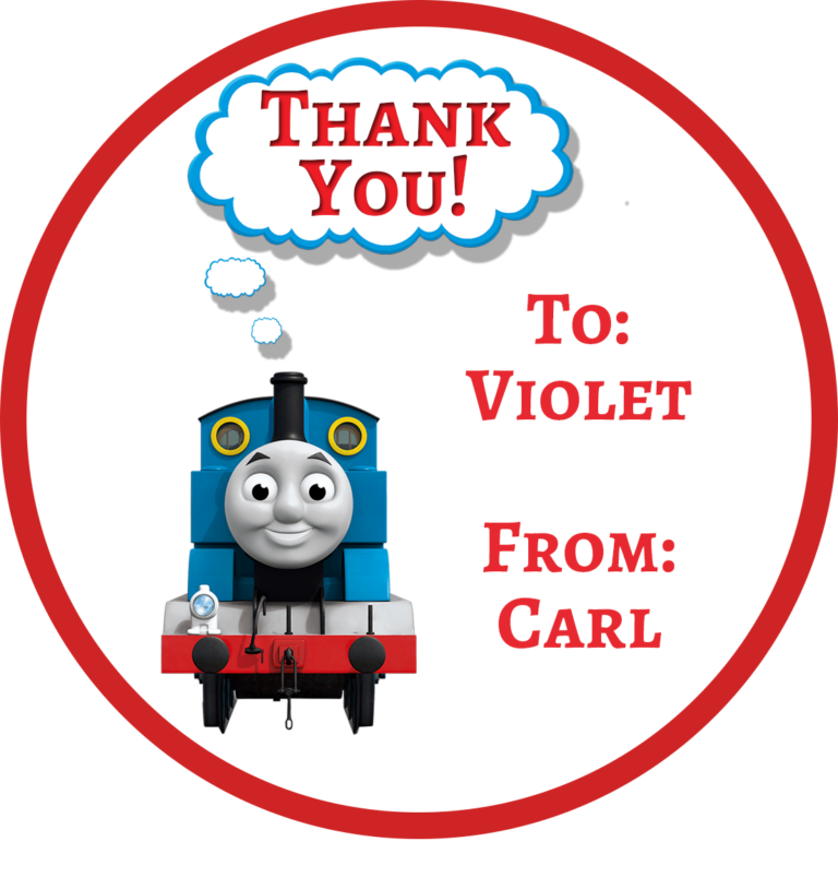 Free Train Party Printables - Free Thomas the Tank Engine Party Pack