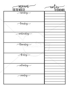 The Ultimate Guide to Meal Planning. Get free family binder printables. Free printables for the Happy Planner. Free planner printables. Free printables. Family Binder download. Menu planning. From: https://momenvy.co