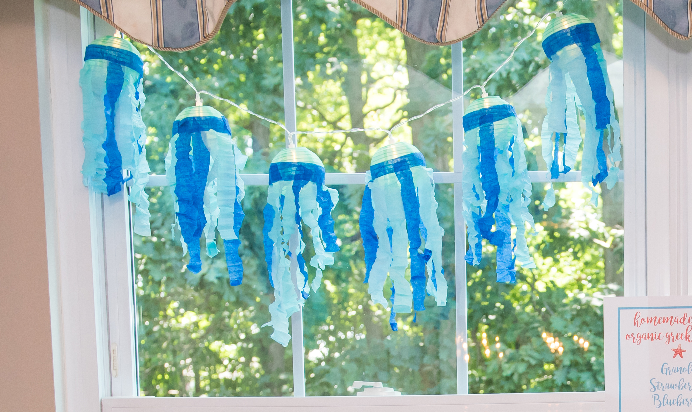 DIY Jellyfish Lanterns - Easy Craft for a Beach-Themed Party