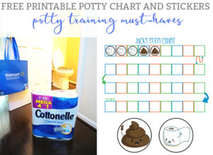 #sponsored Potty Training can be difficult, time consuming, and messy. (gross!) Learn about why Cottonelle Mega Rolls are on my must-have list for potty training. Grab a free printable potty rewards chart and free potty stickers while you're there.