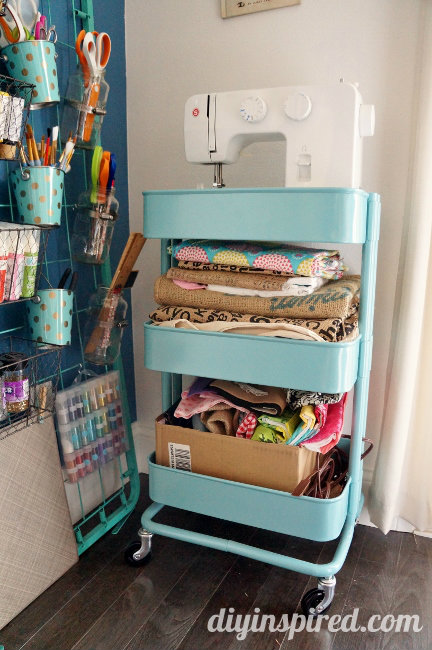 IKEA Raskog Cart: The Best Craft Organizer - Jennifer Maker