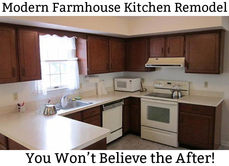 Modern Farmhouse Kitchen Remodel Reveal 80 S Kitchen Renovation