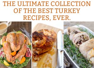The Best Turkey Recipes. Do you need a Thanksgiving turkey recipe? We've got you covered with the most delicious turkey recipes. #thanksgivingrecipes #turkeyrecipes