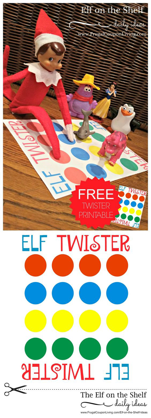 Elf On The Shelf Free Printable Props