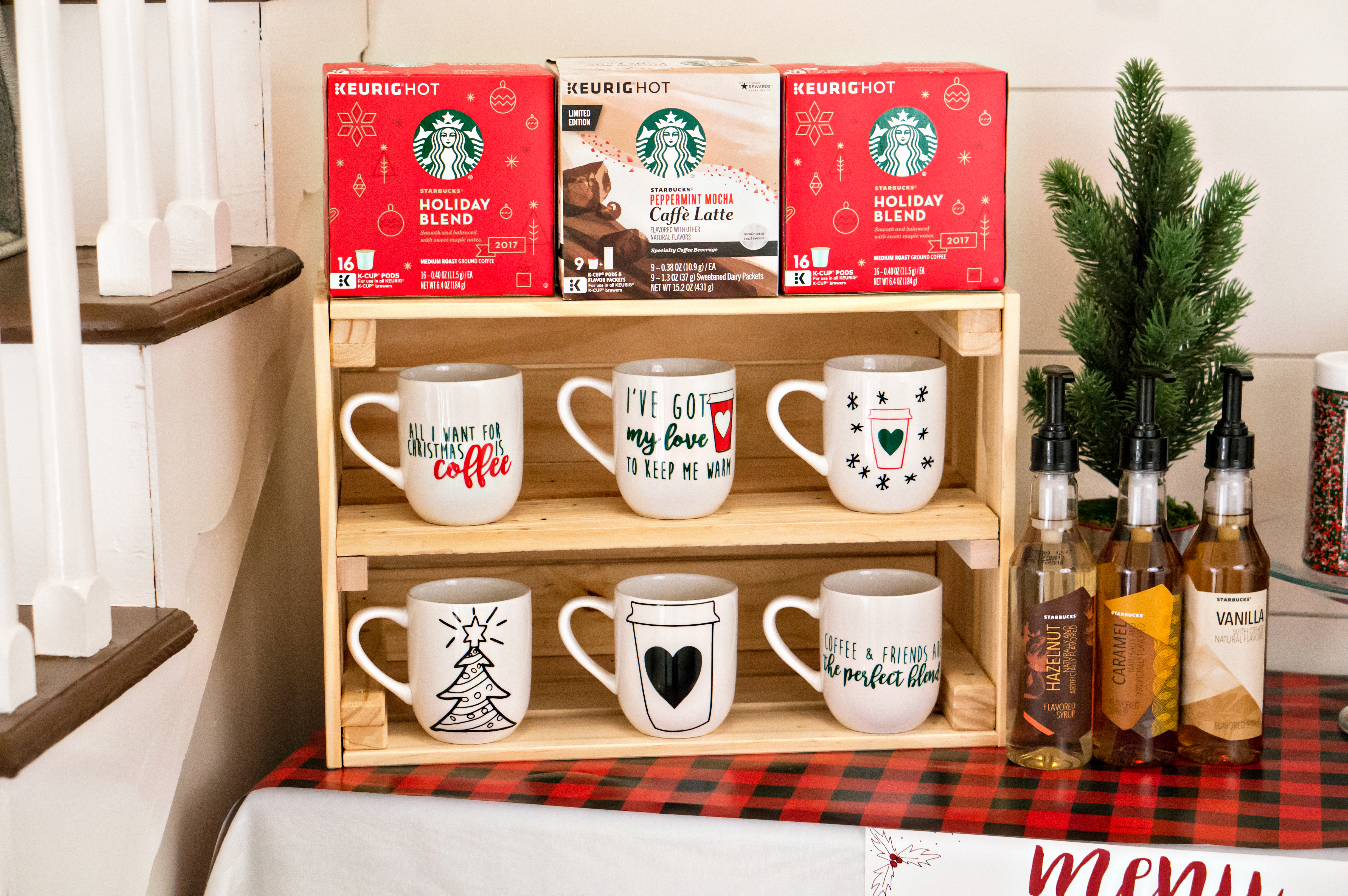 How to Set Up a Holiday Coffee Bar