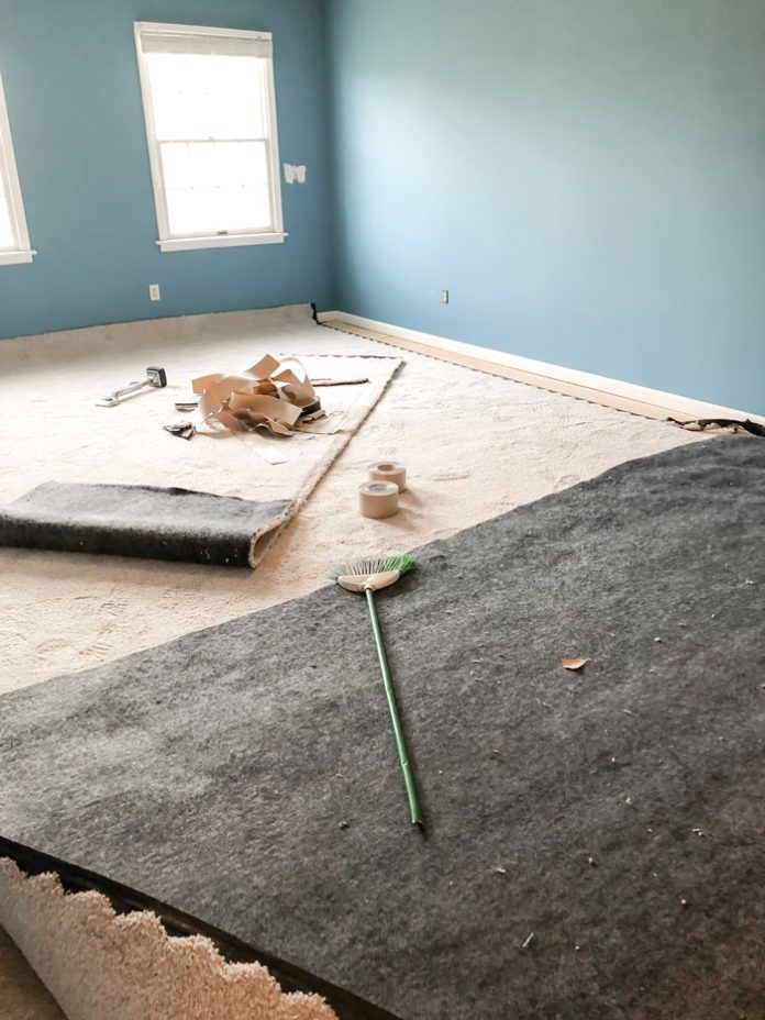 Updating a Master Bedroom with Air.o Soft Flooring by Mohawk