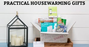 Practical housewarming gifts are better than your traditional gifts. #ad Step away from the houseplant or wine and stand out with a unique gift. Check out reviews on 5 great new home products, the My Cloud Home, Comet® Bleach Powder and Foaming Bath Spray, Smooth Top® Easy Liner® Brand Shelf Liner, The Waterpik PowerPulse Massage®, or the Wemo Mini Wi-Fi Smart Plug. #NewHomeownersBBxx #housewarming #giftideas #houseproducts