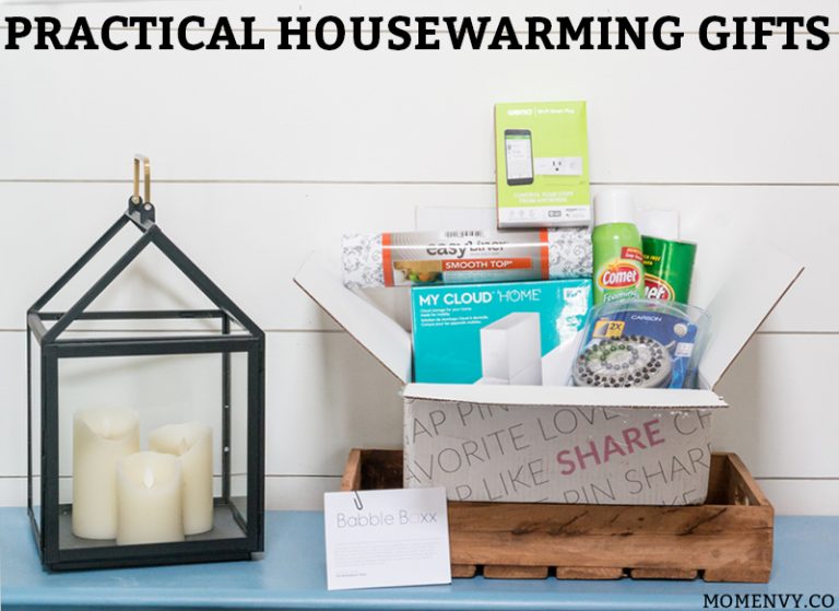 Practical housewarming gifts are better than your traditional gifts. #ad Step away from the houseplant or wine and stand out with a unique gift. Check out reviews on 5 great new home products, the My Cloud Home, Comet® Bleach Powder and Foaming Bath Spray, Smooth Top® Easy Liner® Brand Shelf Liner, The Waterpik PowerPulse Massage®, or the Wemo Mini Wi-Fi Smart Plug. #NewHomeownersBBxx #housewarming #giftideas #houseproducts