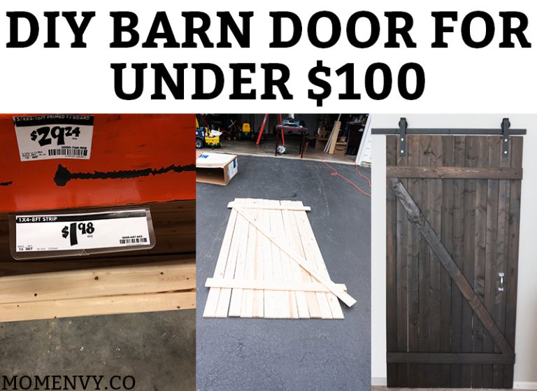 DIY Barn Door - How to Build a DIY Door for Less Than $100