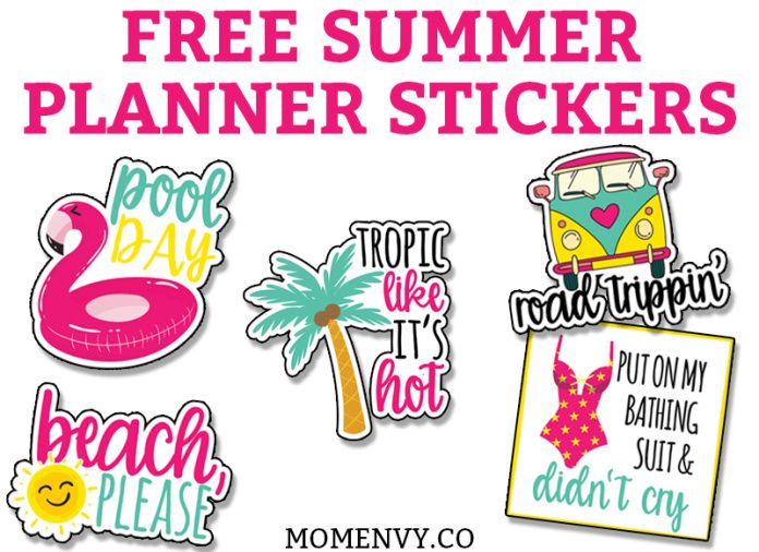 Planner Printable Stickers - Free Printable Planner Stickers