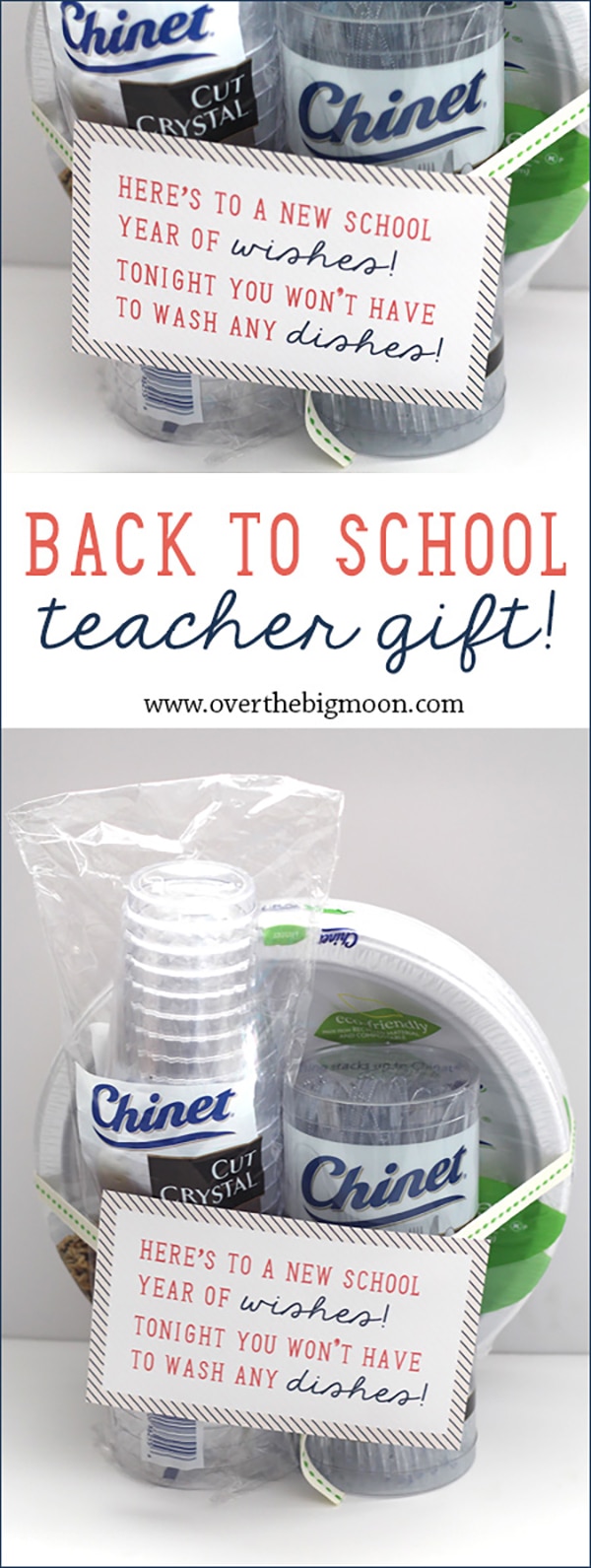 Back to School Gift Idea and Gift Tags - Over the Big Moon