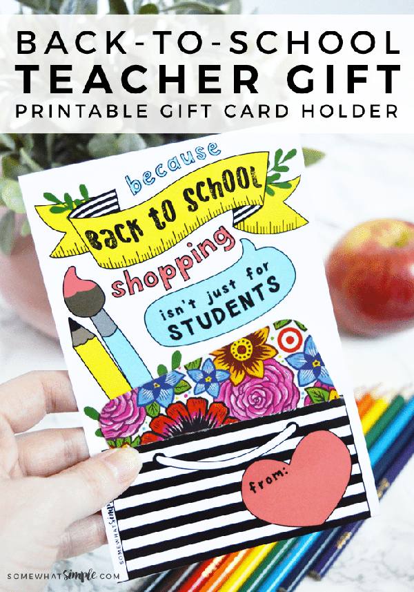 Back to School Teacher Gift Tags • Room Mom Rescue