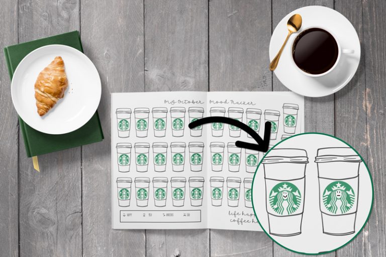 Coffee Bullet Journal - Free Fall Planner Inserts Coffee Bullet Journal ...