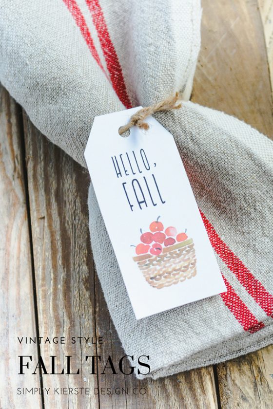 Free Fall Printables - Over 70 Banners, Gift Tags, &amp; Prints