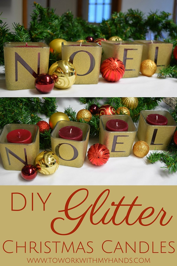 DIY Christmas Decor Gifts - 15 Creative, handmade Christmas gifts for the home. Get inspired and get crafty this holiday season. Great Christmas gift ideas for the Cricut and Silhouette included. #christmasgift #diychristmas #cricut #silhouette 