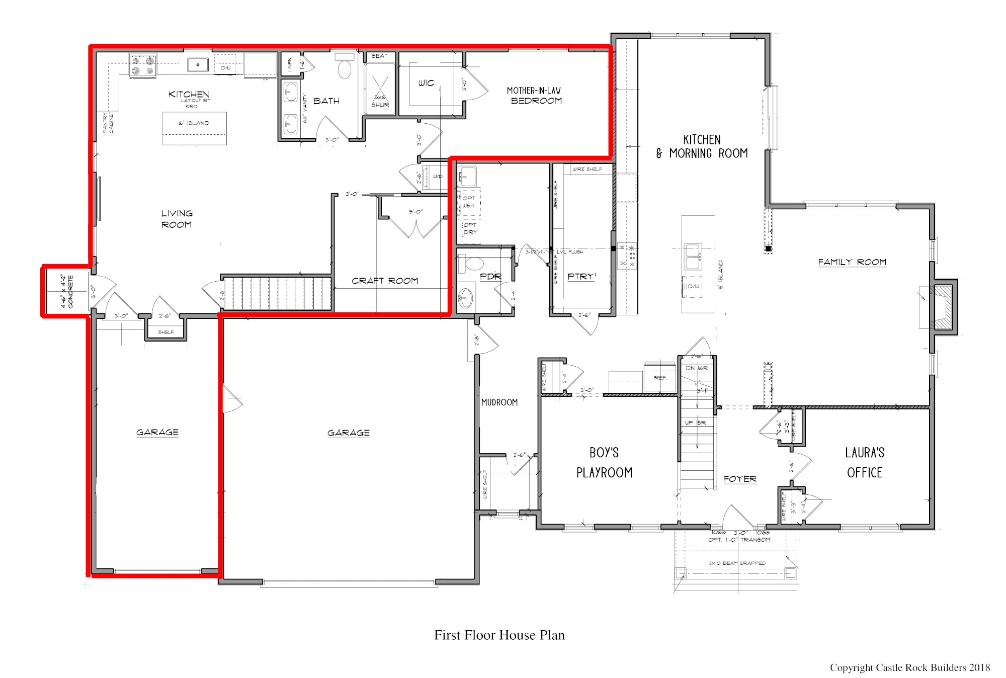 Plans for a House with Mother in Law Suite. Looking for a house plan that has a full mother in law suite apartment? I'll help you find the best way to find a plan that works for you. I've shared our final plan as inspiration.