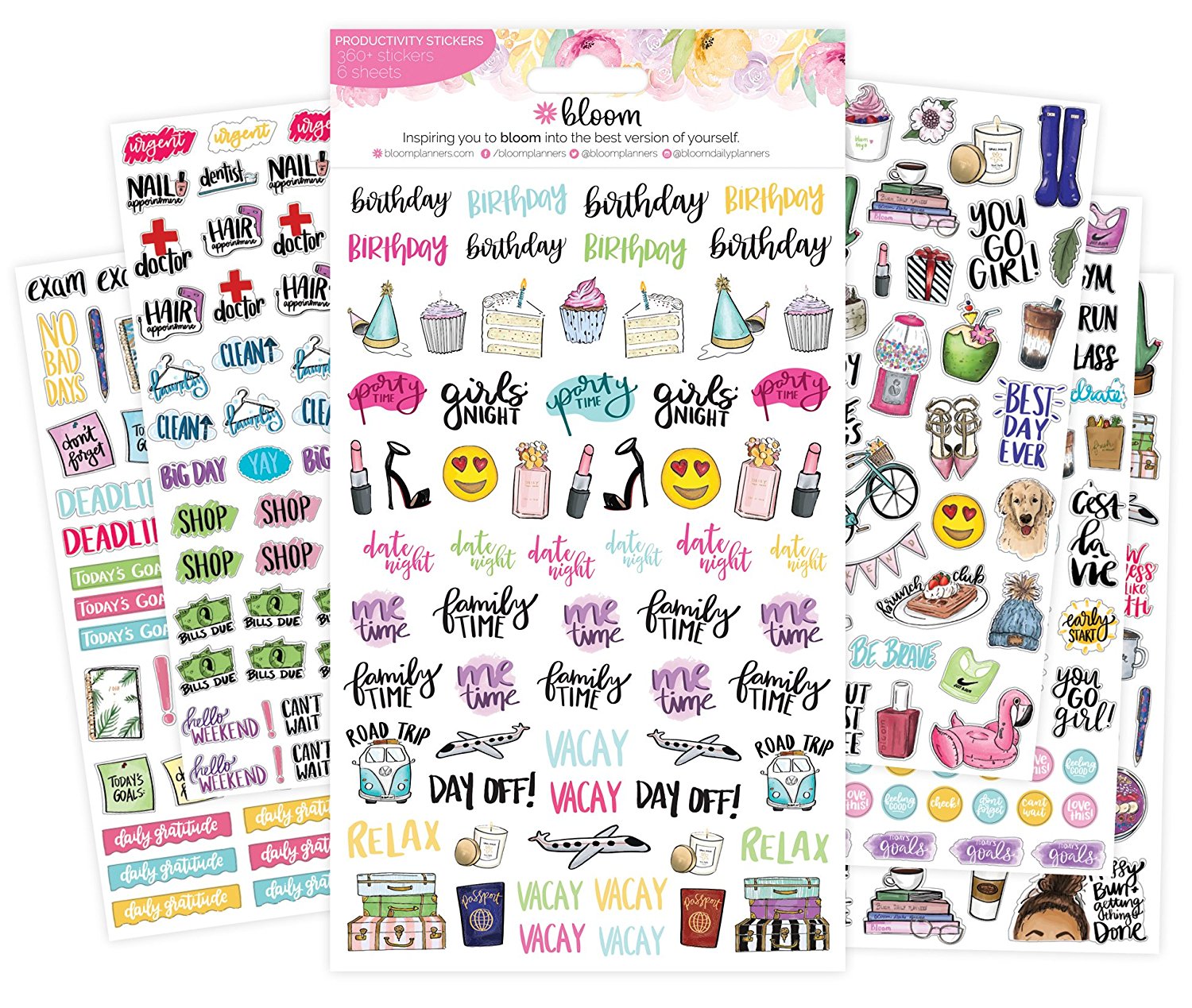 Planner Accessories Stickers, Simple Planner Accessories