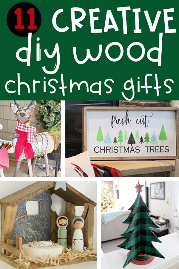 Woodworking Christmas Gifts that will impress your friends and family this year. These 11 creative wood Christmas projects are bound to make your family and friends feel loved. #christmas #christmasgiftideas #christmasdiy