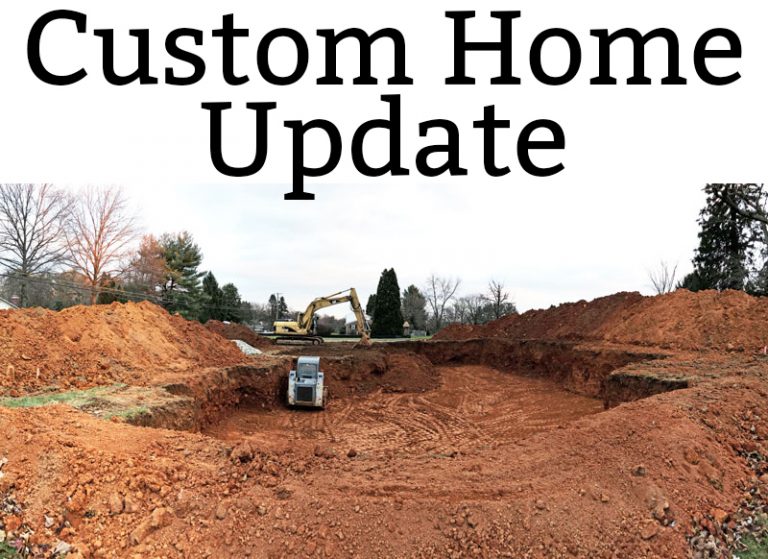 Update on our Custom Home Build