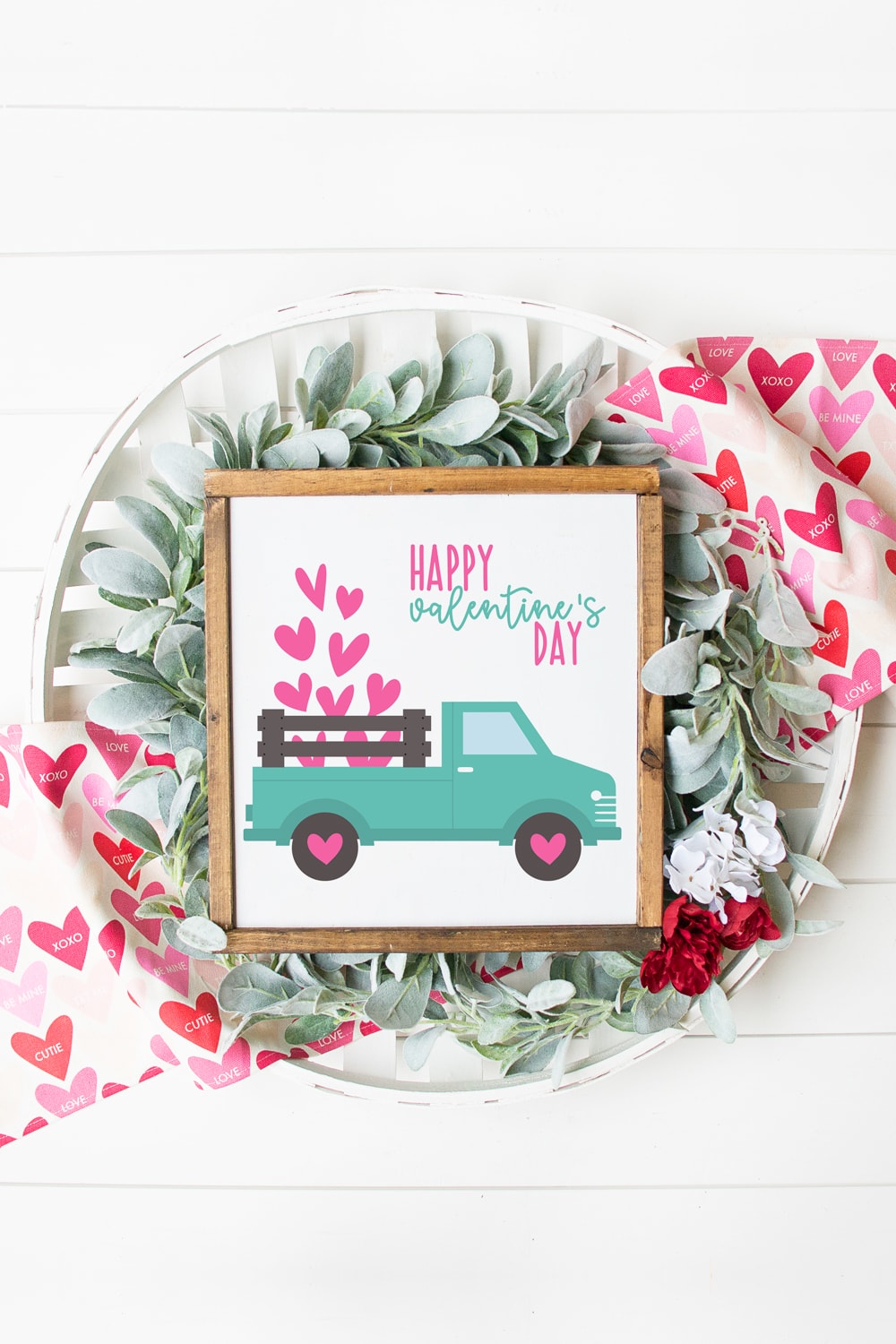 Free Valentine Truck Svg Svg Silhouette Jpg Included