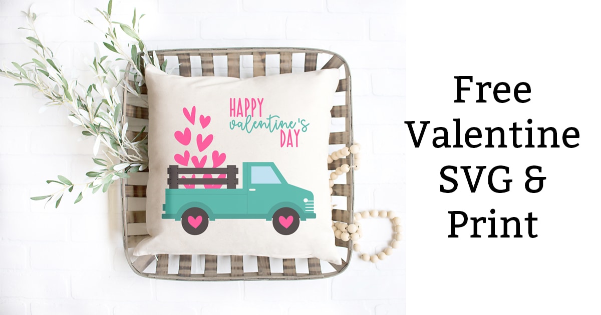 Free Free Valentine&#039;s Day Truck Svg Free SVG PNG EPS DXF File