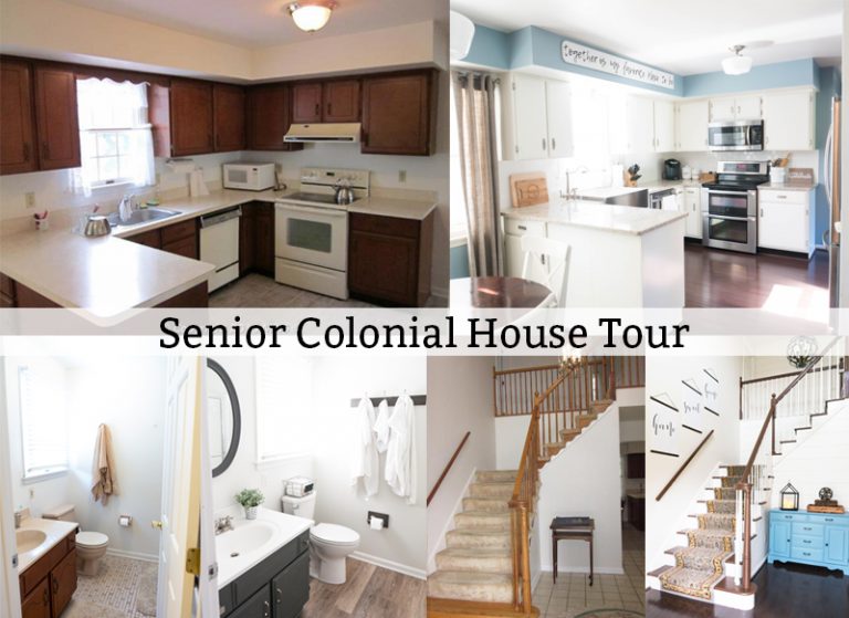 Senior Colonial House Tour - Tour of our Remodeled Home