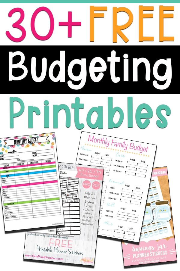 Free Budget Printables - Get Help with your Budget Today