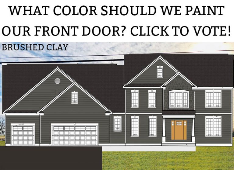 Front Door Colors for a Gray House