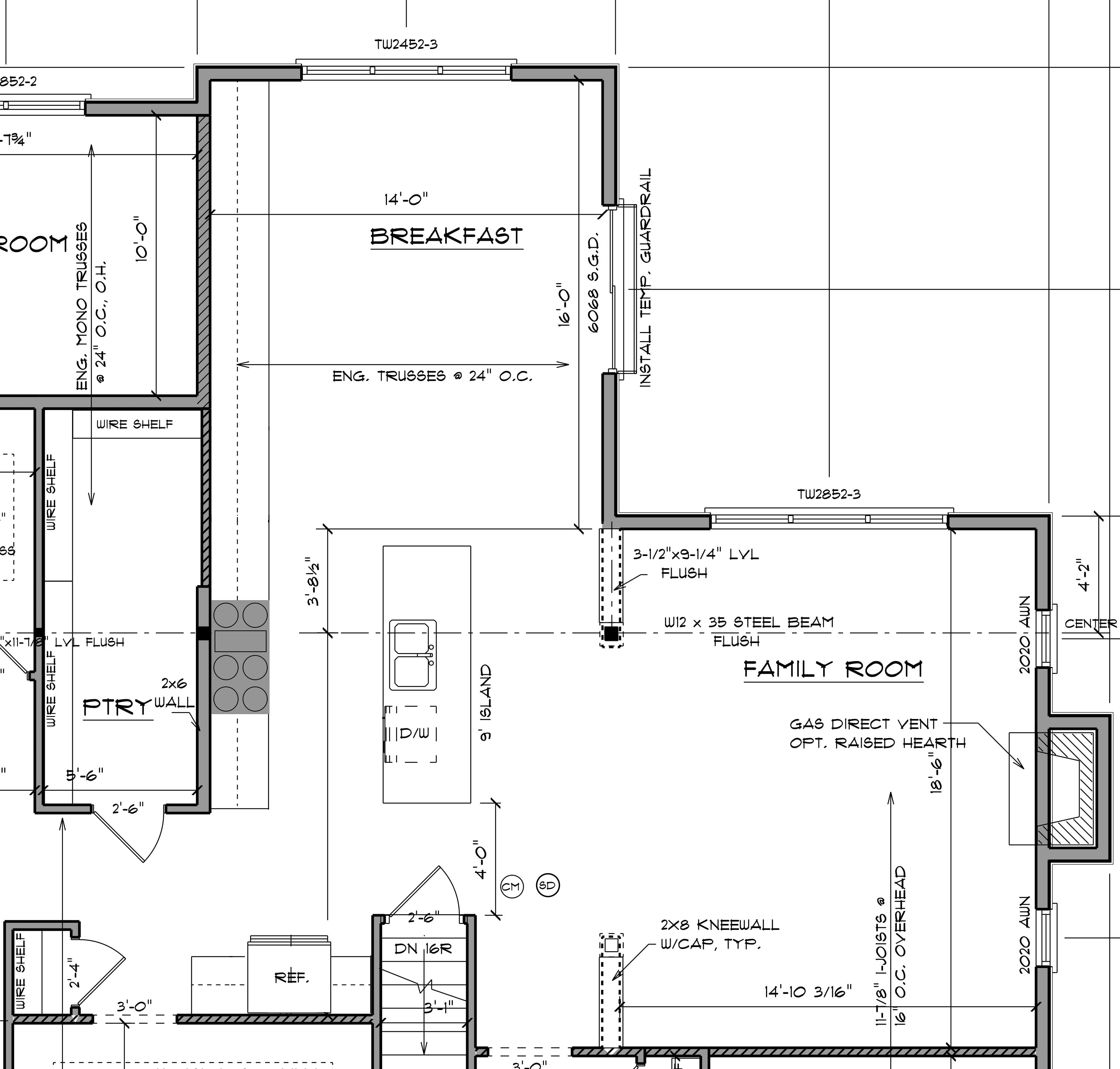 Farmhouse Kitchen Floor Plans Things In The Kitchen