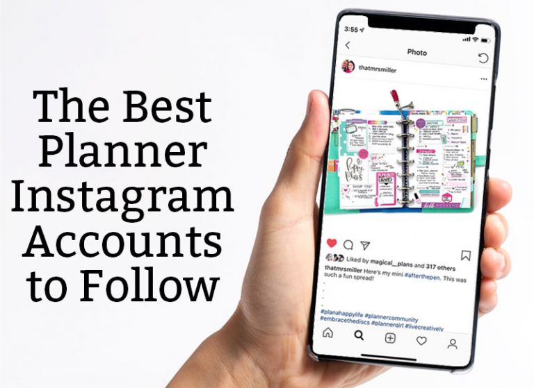 The Best Planner Instagram Accounts