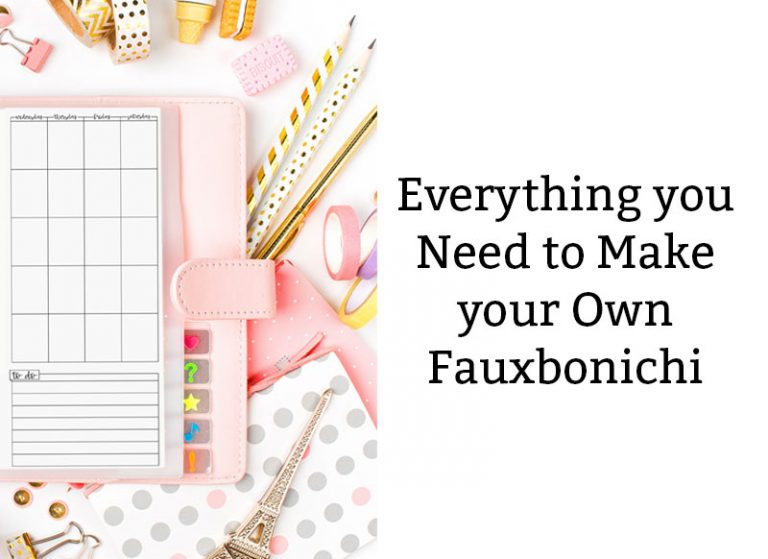 What is a Fauxbonichi? I'll show you how to make your own fauxbonichi.