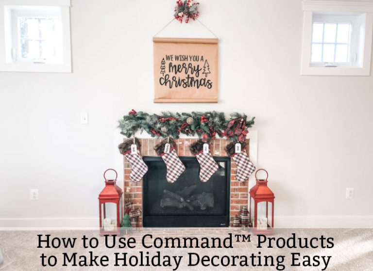How to Use Command™ Hooks to make Holiday Decorating Easy