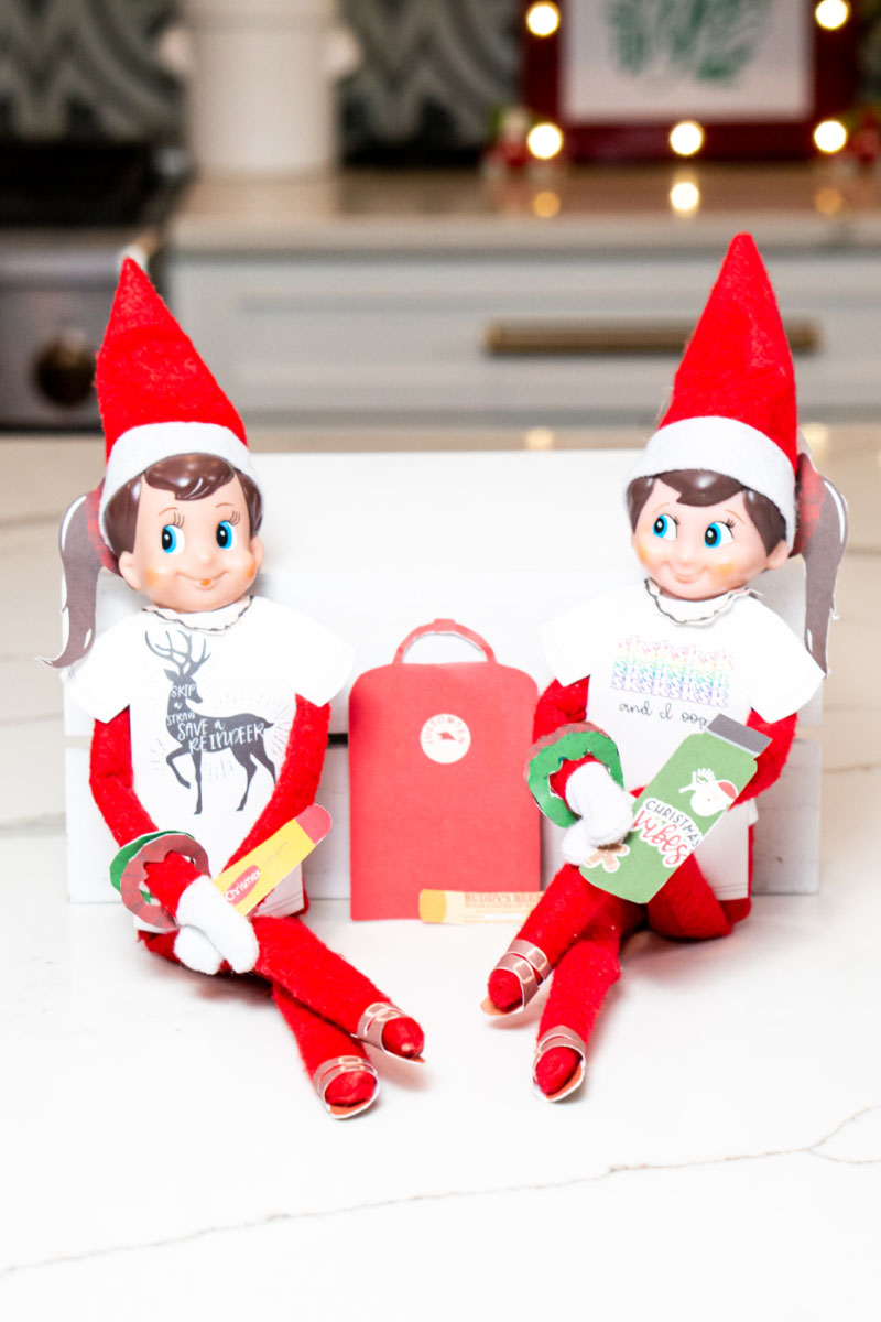 Vsco Elf On The Shelf Printables Turn Your Elf Into A Vsco Girl